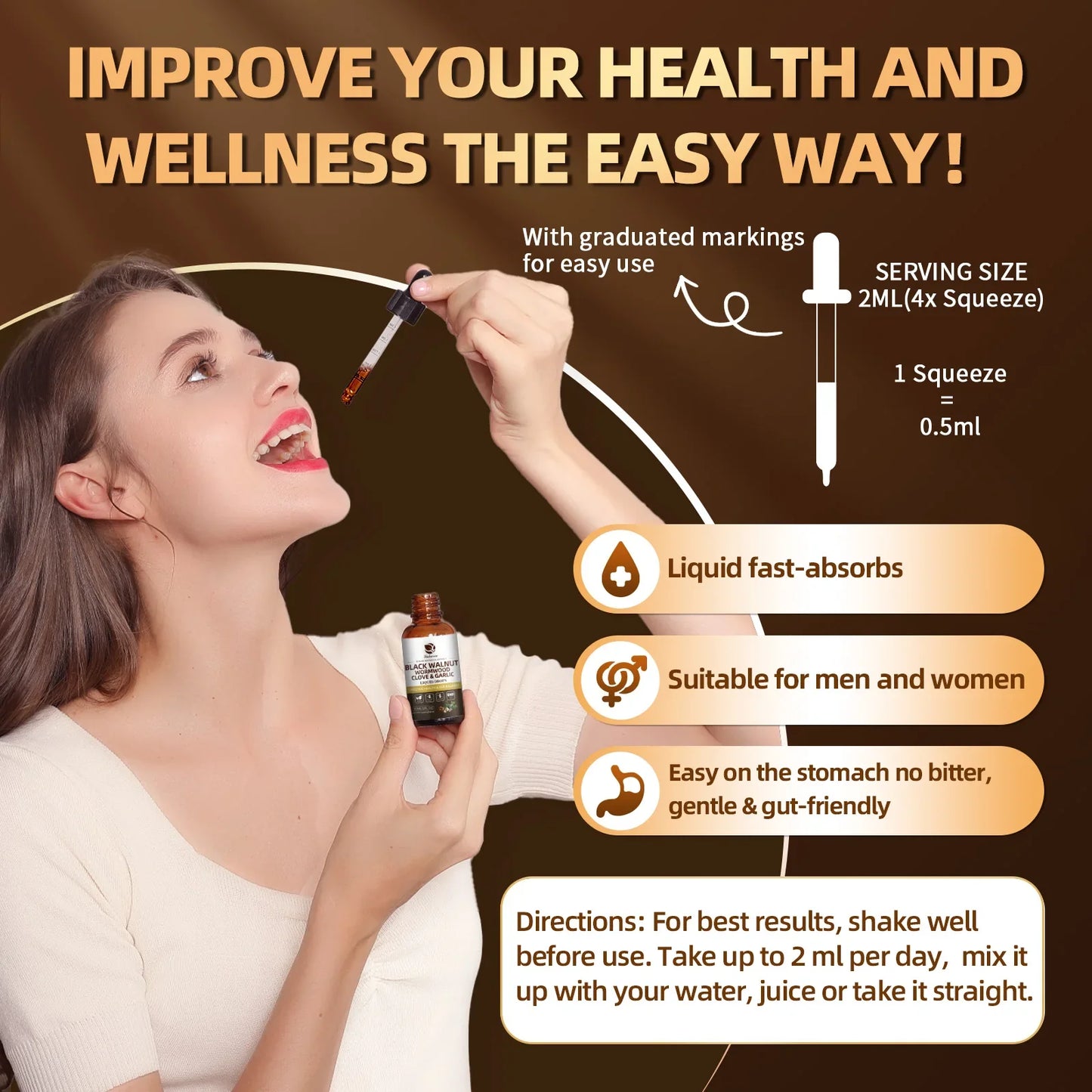 Black Walnut Herbal Drops